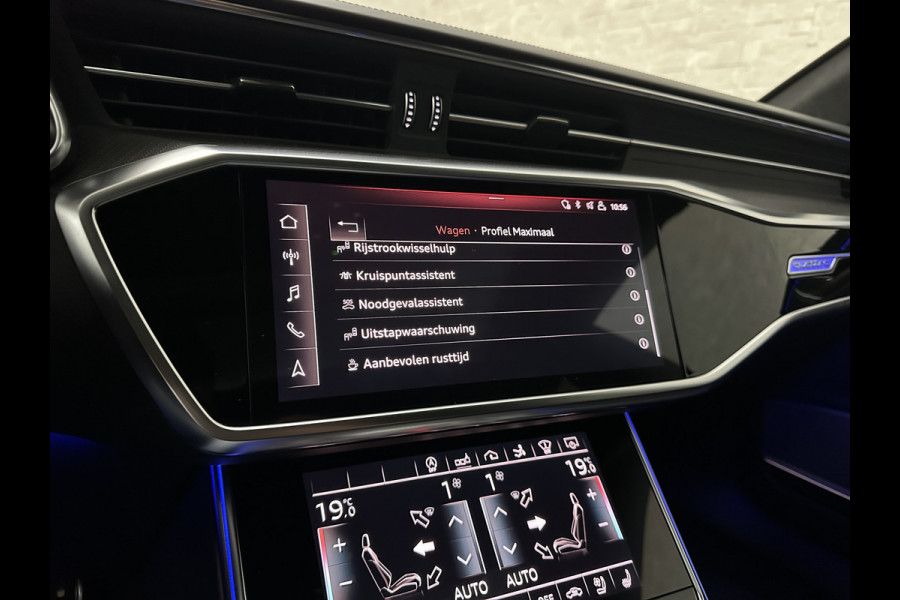 Audi RS7 Dynamic+ 300kmh | Keramisch | 22" ABT (9200,=) | B&O 3D High End | 4-Wielbesturing | Stoelvent. | Carbon Pack | Nachtzicht | Alc 91500,= ex btw | Lease / Maandbedrag 998,= pm. | 360 Camera | Laser-LED | ACC | Valcona | Klasse-5 | Head-up | Soft-Close | Isolatieglas | Dealer OH.