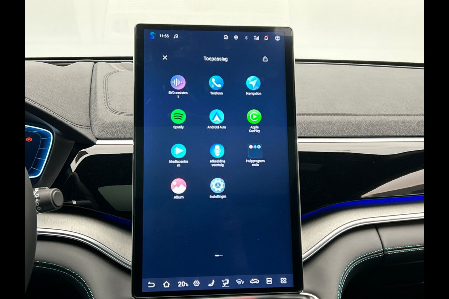 BYD SEAL U 1.5 DM-i AWD Design 323PK 1300KG Trekgewicht, Pano/Dak, Head/Up, Adapt.Cruise/Control, 360-Camera, NEW, BTW!!