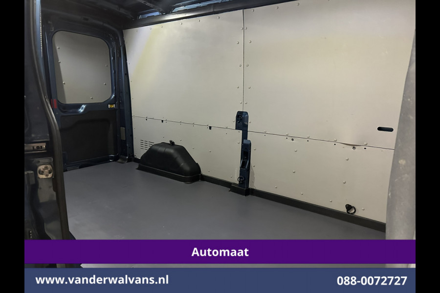 Ford Transit 2.0 TDCI 185pk Automaat L3H2 Euro6 Airco | Xenon | Camera | Navigatie | Apple Carplay | Cruisecontrol | LED Android Auto, Verwarmde voorruit, Stoelverwarming, LM velgen, Elektrisch verstelbare bestuurdersstoel, Parkeersensoren, Bijrijdersbank