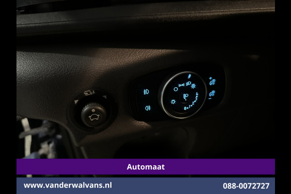 Ford Transit 2.0 TDCI 185pk Automaat L3H2 Euro6 Airco | Xenon | Camera | Navigatie | Apple Carplay | Cruisecontrol | LED Android Auto, Verwarmde voorruit, Stoelverwarming, LM velgen, Elektrisch verstelbare bestuurdersstoel, Parkeersensoren, Bijrijdersbank