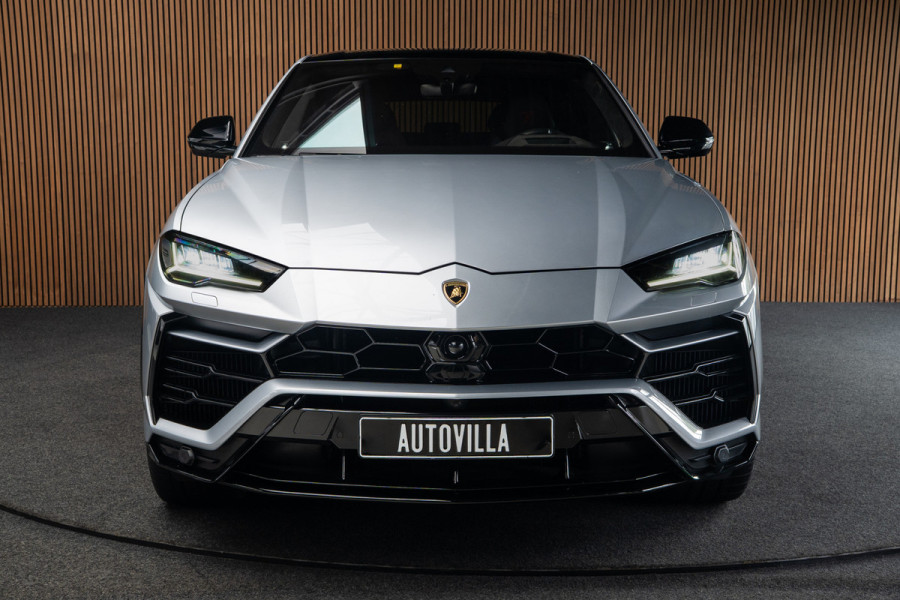 Lamborghini Urus 4.0 V8 HUD Leder Ceramic B&O 360° Massage ACC Alcantara hemel Elektr. achterklep Elektr. verstelbare stoelen met memory Stoel & Stuurverwarming Navi PDC Climate LM velgen