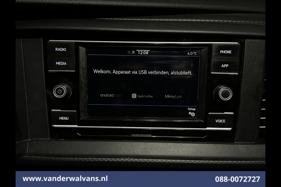 Volkswagen Transporter 2.0 TDI L1H1 Euro6 Airco | Apple Carplay | Cruisecontrol | LM-velgen | Trekhaak | Parkeersensoren Android Auto
