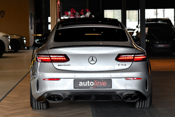 Mercedes-Benz E-Klasse Coupé AMG 53 4MATIC+. Pano, Luchtv, Memory, Distro+, Burm, Camera, Dodeh, CarPlay!