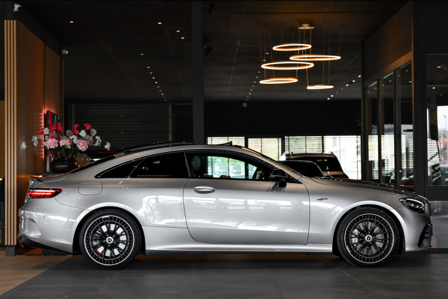 Mercedes-Benz E-Klasse Coupé AMG 53 4MATIC+. Pano, Luchtv, Memory, Distro+, Burm, Camera, Dodeh, CarPlay!