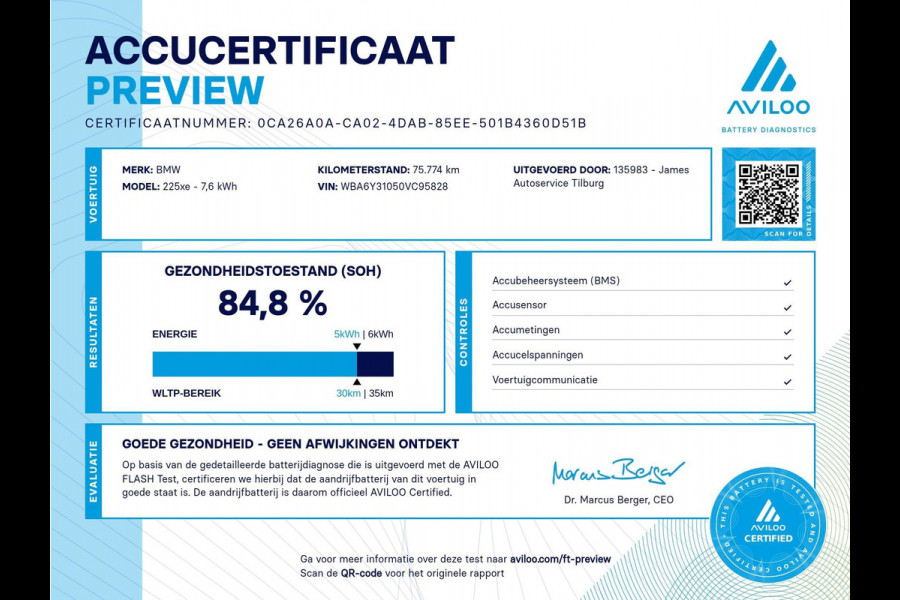 BMW 2 Serie Active Tourer 225xe iPerformance Executive NAVI | SPORT-STOELEN | CRUISE