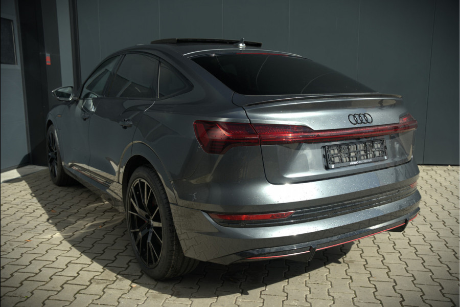 Audi e-tron Sportback 50 quattro S edition 71 kWh S-Line | Panoramadak | Stoelverwarming | Adaptive Cruise Control | Ambiance Verlichting | Memory Seat | Parkeersensoren | Keyless | Apple Carplay