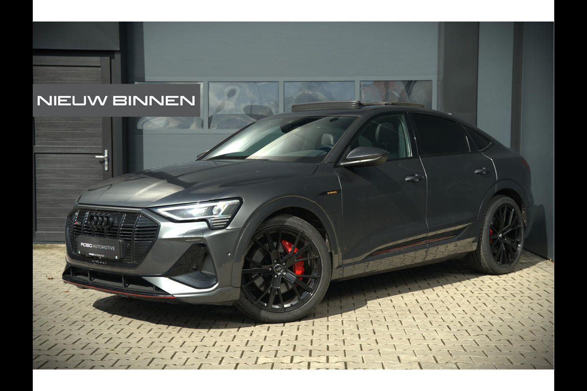 Audi e-tron Sportback 50 quattro S edition 71 kWh S-Line | Panoramadak | Stoelverwarming | Adaptive Cruise Control | Ambiance Verlichting | Memory Seat | Parkeersensoren | Keyless | Apple Carplay