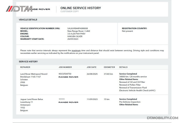 Land Rover Range Rover 3.0 P440e Autobiography | Massage | Meridian 3D |