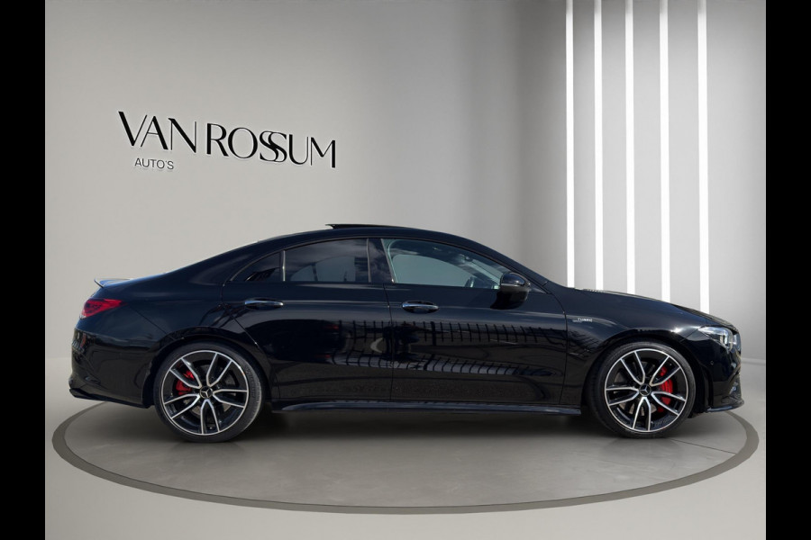 Mercedes-Benz CLA-Klasse AMG 35 4MATIC Premium Plus | Panoramadak | Burmester | Geheugen L+R | 360 Camera | Nightpakket | 19"|