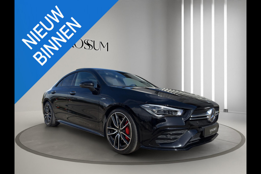 Mercedes-Benz CLA-Klasse AMG 35 4MATIC Premium Plus | Panoramadak | Burmester | Geheugen L+R | 360 Camera | Nightpakket | 19"|