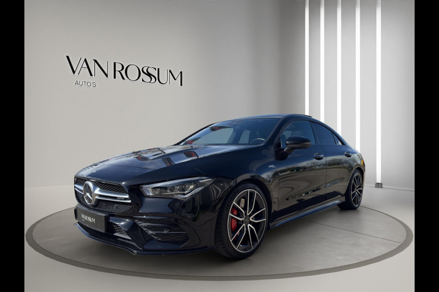 Mercedes-Benz CLA-Klasse AMG 35 4MATIC Premium Plus | Panoramadak | Burmester | Geheugen L+R | 360 Camera | Nightpakket | 19"|