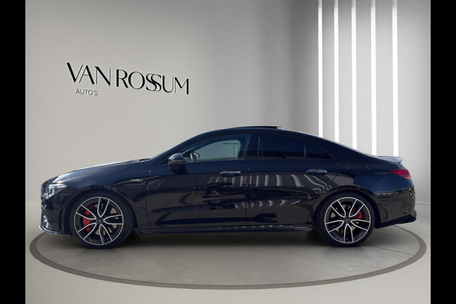 Mercedes-Benz CLA-Klasse AMG 35 4MATIC Premium Plus | Panoramadak | Burmester | Geheugen L+R | 360 Camera | Nightpakket | 19"|