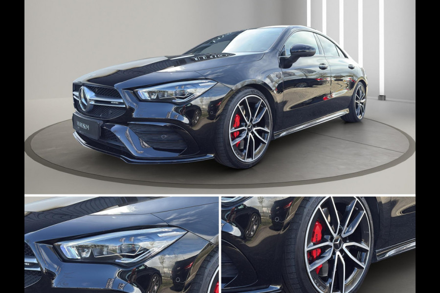 Mercedes-Benz CLA-Klasse AMG 35 4MATIC Premium Plus | Panoramadak | Burmester | Geheugen L+R | 360 Camera | Nightpakket | 19"|