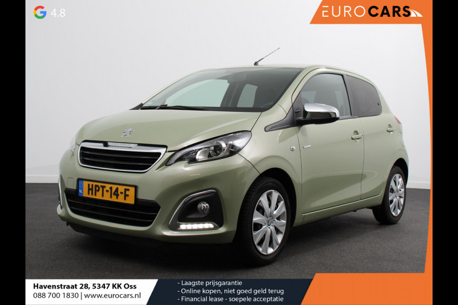 Peugeot 108 1.0 e-VTi Style | Navigatie | Android Auto | Airco | Camera | Stoelverwarming | Extra Getint Glas | 5 drs