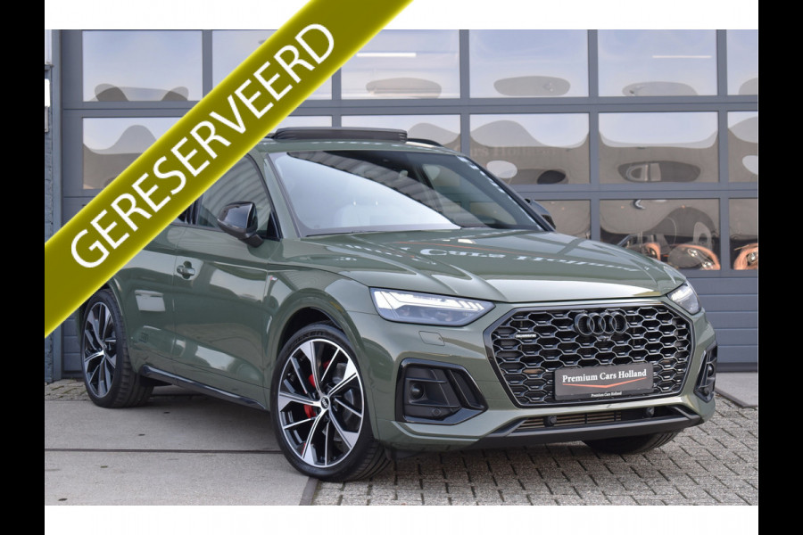 Audi Q5 Sportback 55 TFSI e S-Line 367 Pk Pano Lucht 360 Camera Oled Massage Vol Leder Matrix Led Trekhaak SQ5