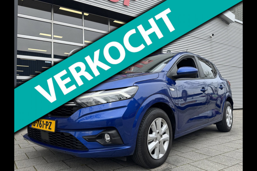 Dacia Sandero 1.0 TCe 100 ECO-G Expression - Apple CarPlay / Navigatie I Airco I PDC I Comfort pakket Plus I Dealer onderhouden