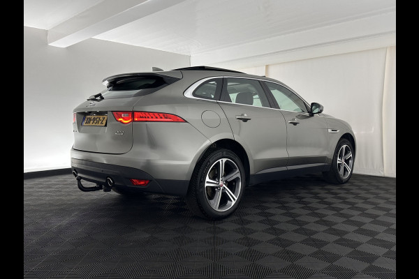 Jaguar F-Pace 3.0d First Edition AWD (INCL-BTW) Aut. *PANO | LEATHER | XENON | MEMORY-PACK | DIGI-COCKPIT | MERIDIAN-SOUND | NAVI-FULLMAP | CAMERA | HEATED-COMFORTSEATS | AMBIENTLIGHT | SHIFTPADDLES | ECC | PDC | CRUISE | TOWBAR