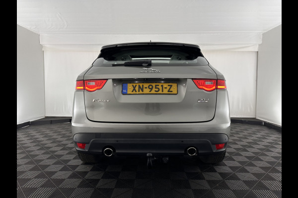 Jaguar F-Pace 3.0d First Edition AWD (INCL-BTW) Aut. *PANO | LEATHER | XENON | MEMORY-PACK | DIGI-COCKPIT | MERIDIAN-SOUND | NAVI-FULLMAP | CAMERA | HEATED-COMFORTSEATS | AMBIENTLIGHT | SHIFTPADDLES | ECC | PDC | CRUISE | TOWBAR