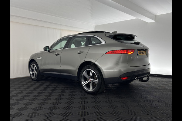 Jaguar F-Pace 3.0d First Edition AWD (INCL-BTW) Aut. *PANO | LEATHER | XENON | MEMORY-PACK | DIGI-COCKPIT | MERIDIAN-SOUND | NAVI-FULLMAP | CAMERA | HEATED-COMFORTSEATS | AMBIENTLIGHT | SHIFTPADDLES | ECC | PDC | CRUISE | TOWBAR