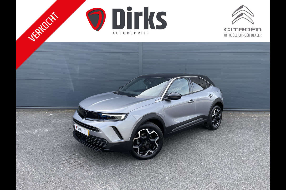 Opel Mokka 130pk Ultimate (Camera - Keyless Entry - Parkeersensoren V+A - Navigatie - LED - Automatische Airco - Apple Carplay -Adaptieve C