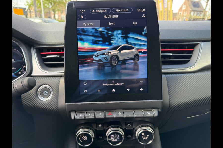 Renault Captur 1.6 E-Tech Hybrid 145 R.S. Line Trekhaak afn. / Groot navi / All Season / Adapt Cruise / Stoel verw.