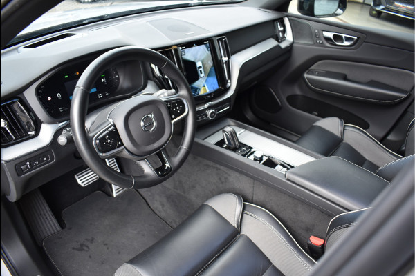 Volvo XC60 2.0 T6 Plug-in hybrid AWD R-Design 340 Pk SOH 93% Pano Trekhaak H/K Memory 360 Camera HUD 20 Inch