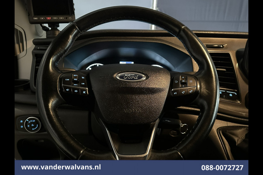 Ford Transit 2.0 TDCI 130pk Bakwagen L4.35m Laadklep Euro6 Airco | Camera | Cruisecontrol | Verwarmde voorruit Bijrijdersbank, 970kg laadvermogen