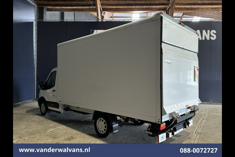 Ford Transit 2.0 TDCI 130pk Bakwagen L4.35m Laadklep Euro6 Airco | Camera | Cruisecontrol | Verwarmde voorruit Bijrijdersbank, 970kg laadvermogen