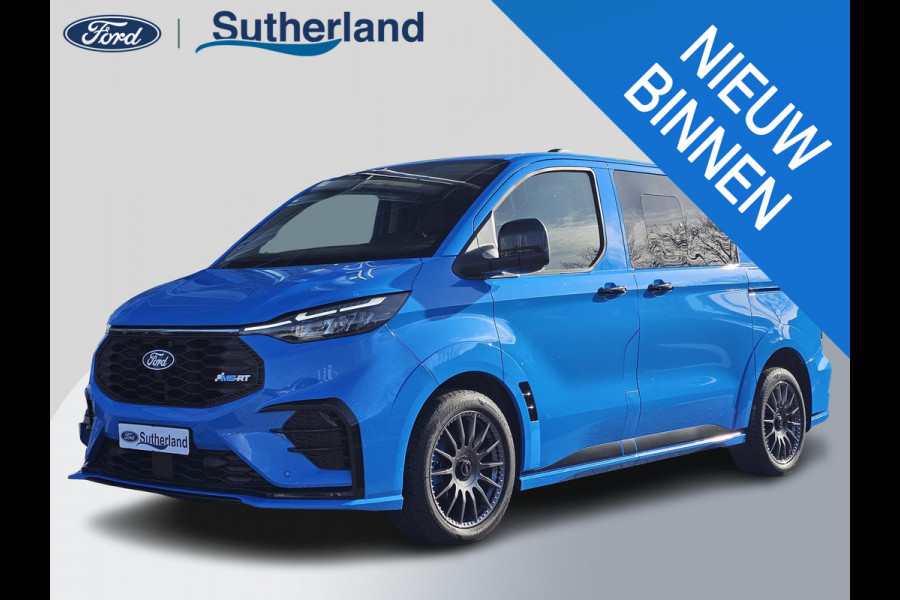 Ford Transit Custom 320 2.5 PHEV L1H1 MS-RT DC | Dubbele Cabine | Dubbele zijschuifdeur | Keyless entry | Lederen sportstoelen | Elektrische zijschuifdeur | Virtual cockpit | Fabrieksgarantie tm. 16-04-2029