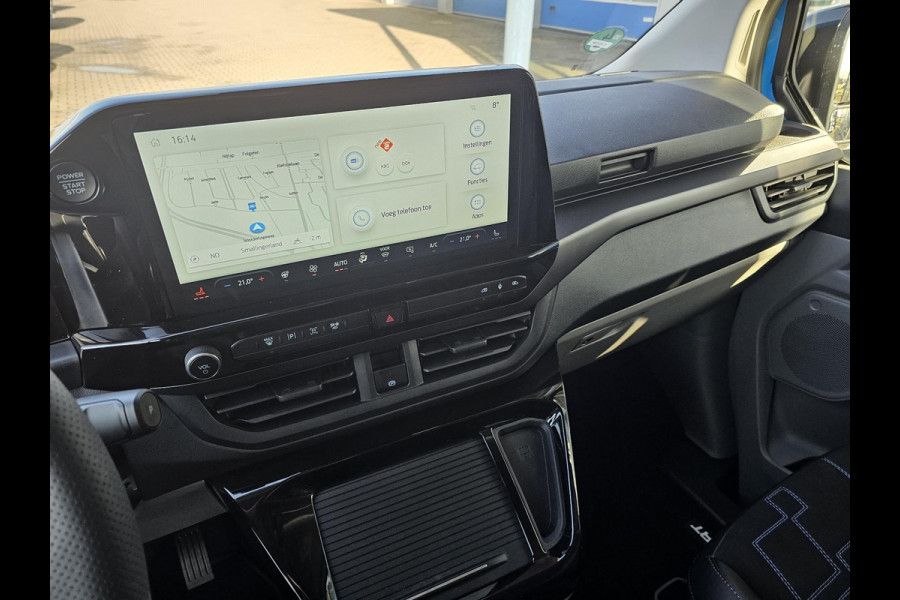 Ford Transit Custom 320 2.5 PHEV L1H1 MS-RT DC | Dubbele Cabine | Dubbele zijschuifdeur | Keyless entry | Lederen sportstoelen | Elektrische zijschuifdeur | Virtual cockpit | Fabrieksgarantie tm. 16-04-2029