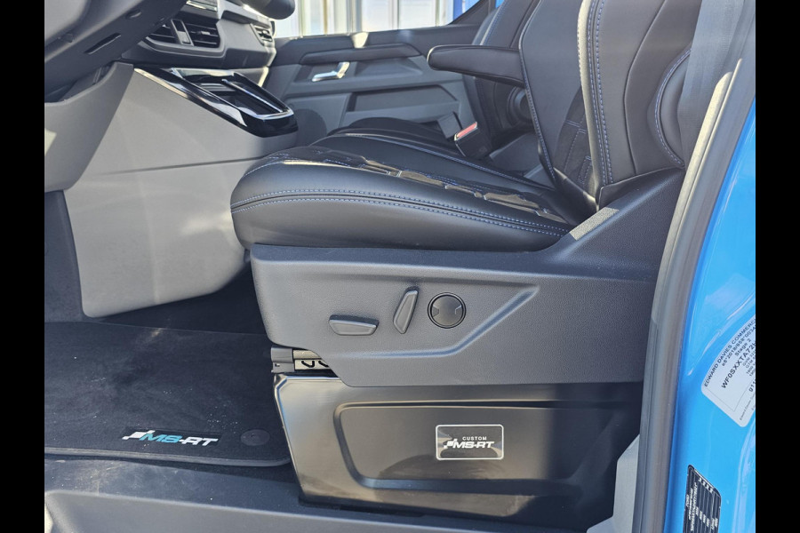 Ford Transit Custom 320 2.5 PHEV L1H1 MS-RT DC | Dubbele Cabine | Dubbele zijschuifdeur | Keyless entry | Lederen sportstoelen | Elektrische zijschuifdeur | Virtual cockpit | Fabrieksgarantie tm. 16-04-2029