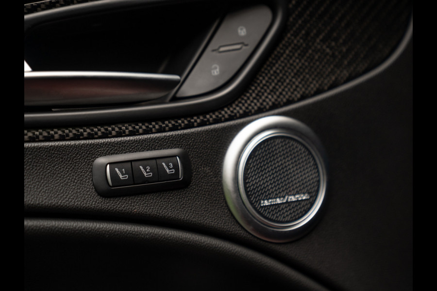 Alfa Romeo Stelvio 2.9 V6 AWD Quadrifoglio | Harman/Kardon | Rosso Competizione | Adapt. cruise | CarPlay | Carbon stuur