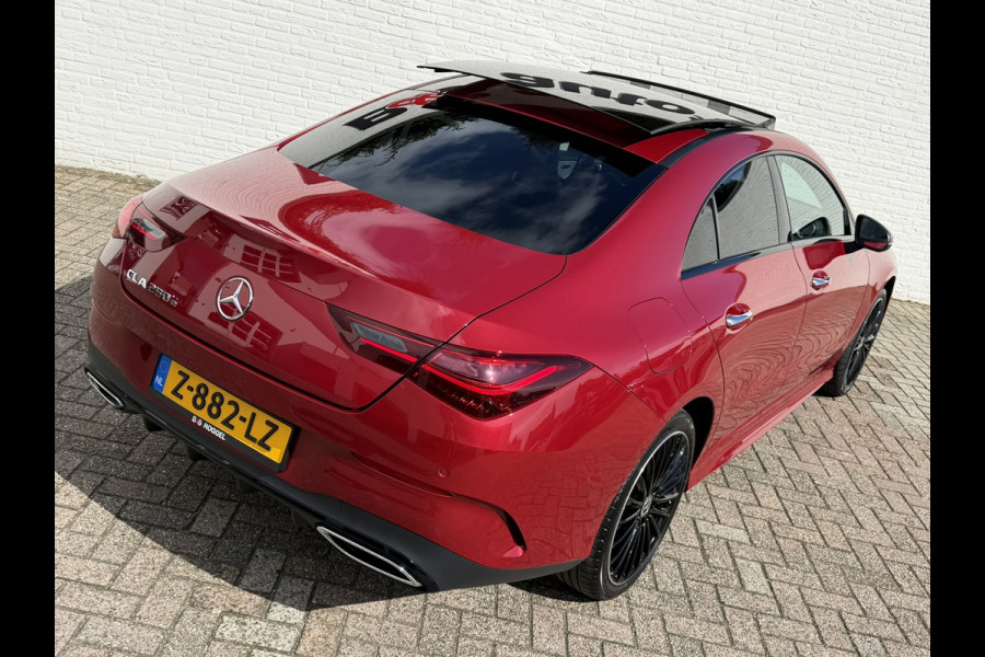 Mercedes-Benz CLA-Klasse 250 e AMG Line Plug in Full-led Matrix Leder Panorama Camera Pdc Sfeerverlichting Trekhaak