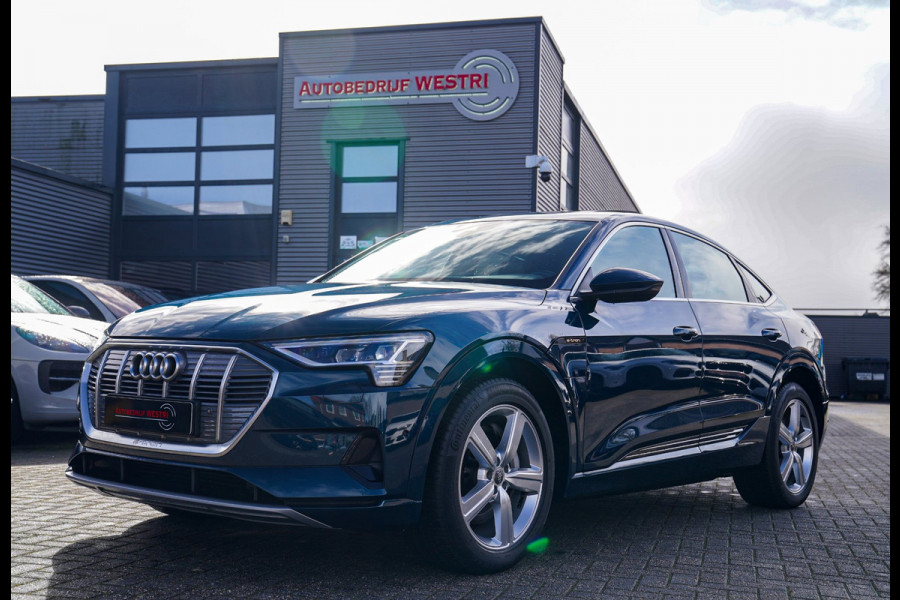 Audi e-tron Sportback 55 quattro Business edition Plus 95 kWh | Panorama | Luxe Leder | Adaptieve cruise | Memory | Clima achter