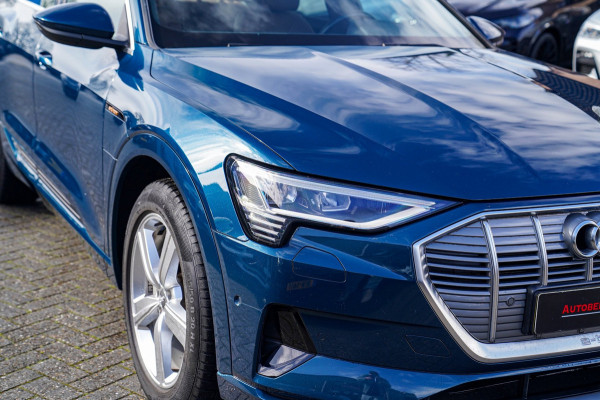 Audi e-tron Sportback 55 quattro Business edition Plus 95 kWh | Panorama | Luxe Leder | Adaptieve cruise | Memory | Clima achter