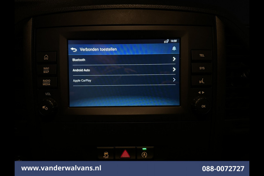 Mercedes-Benz Vito 110 CDI L2H1 Euro6 Airco | Camera | Navigatie | Apple Carplay | Cruisecontrol Android Auto, Achterklep