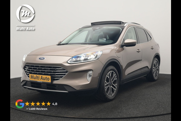 Ford Kuga 2.5 Titanium X PHEV 225pk Dealer O.H. | Trekhaak Af Fabriek | Panodak | Head Up | Adaptive Cruise | 360 Camera | Bang & Olufsen | Sportstoelen & Stuur Verwarmd | Keyless | Blis | Navigatie | DAB | Plug In Hybrid |