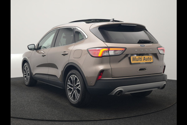 Ford Kuga 2.5 Titanium X PHEV 225pk Dealer O.H. | Trekhaak Af Fabriek | Panodak | Head Up | Adaptive Cruise | 360 Camera | Bang & Olufsen | Sportstoelen & Stuur Verwarmd | Keyless | Blis | Navigatie | DAB | Plug In Hybrid |