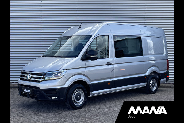 Volkswagen Crafter 35 2.0TDI 177PK L3H3 DC Highline Automaat LED 7 persoons Carplay Clima Stoelverwarming