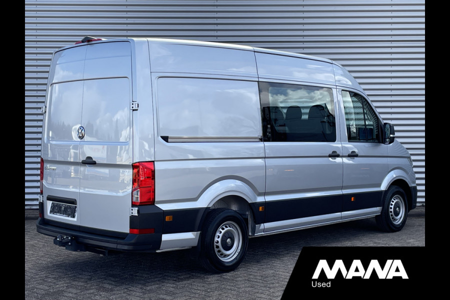 Volkswagen Crafter 35 2.0TDI 177PK L3H3 DC Highline Automaat LED 7 persoons Carplay Clima Stoelverwarming