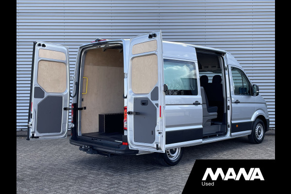 Volkswagen Crafter 35 2.0TDI 177PK L3H3 DC Highline Automaat LED 7 persoons Carplay Clima Stoelverwarming