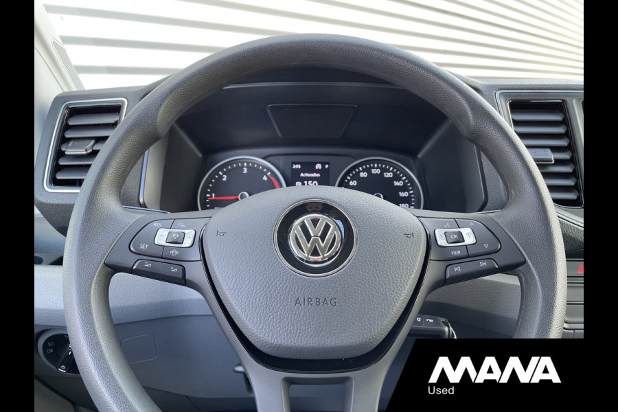 Volkswagen Crafter 35 2.0TDI 177PK L3H3 DC Highline Automaat LED 7 persoons Carplay Clima Stoelverwarming