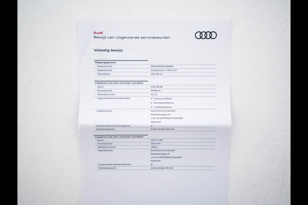 Audi Q3 Sportback 35 TFSI S-Line Edition (INCL-BTW) Aut. *LEATHER | FULL-LED | ADAPTIVE-CRUISE | DIGI-COCKPIT | NAVI-FULLMAP | CAMERA | DAB | AMBIENTLIGHT | PRIVACYGLASS | SHIFTPADDLES | ECC | PDC | 20''ALU*