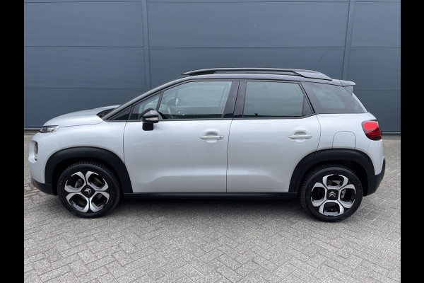 Citroën C3 Aircross 110pk Shine (Elektrisch Schuifdak - Leder incl stoelverwarming - Keyless Entry - Camera - HiFi - Parkeersensoren V+A - 17"incl 4