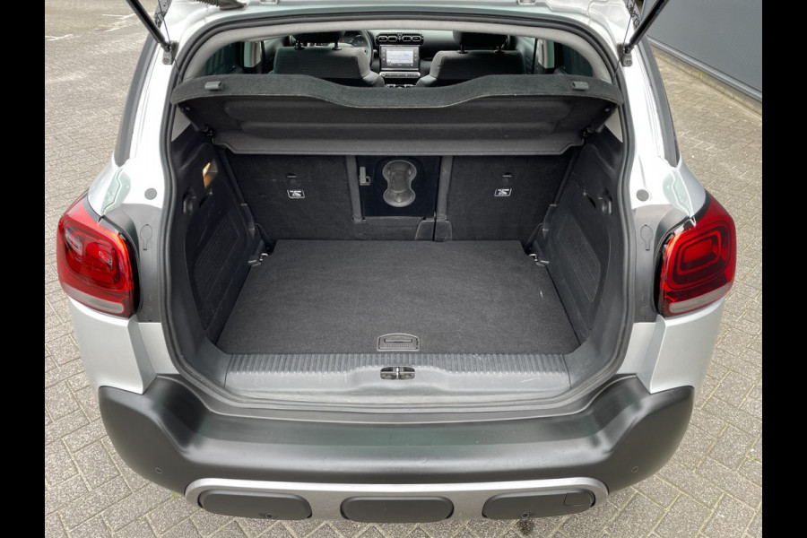 Citroën C3 Aircross 110pk Shine (Elektrisch Schuifdak - Leder incl stoelverwarming - Keyless Entry - Camera - HiFi - Parkeersensoren V+A - 17"incl 4