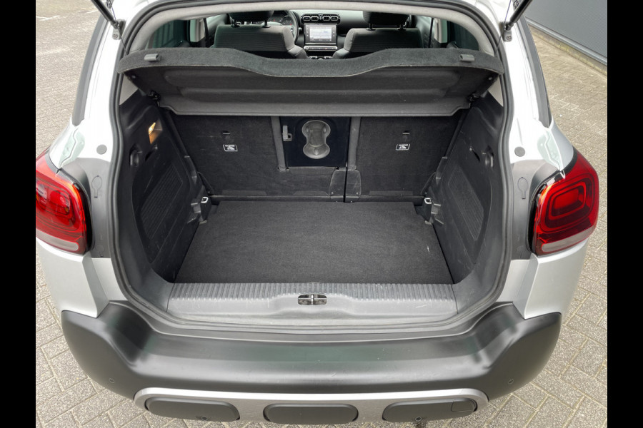 Citroën C3 Aircross 110pk Shine (Elektrisch Schuifdak - Leder incl stoelverwarming - Keyless Entry - Camera - HiFi - Parkeersensoren V+A - 17"incl 4