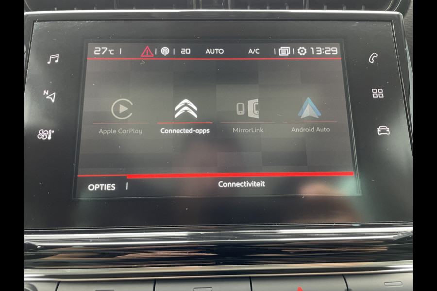 Citroën C3 Aircross 110pk Shine (Elektrisch Schuifdak - Leder incl stoelverwarming - Keyless Entry - Camera - HiFi - Parkeersensoren V+A - 17"incl 4