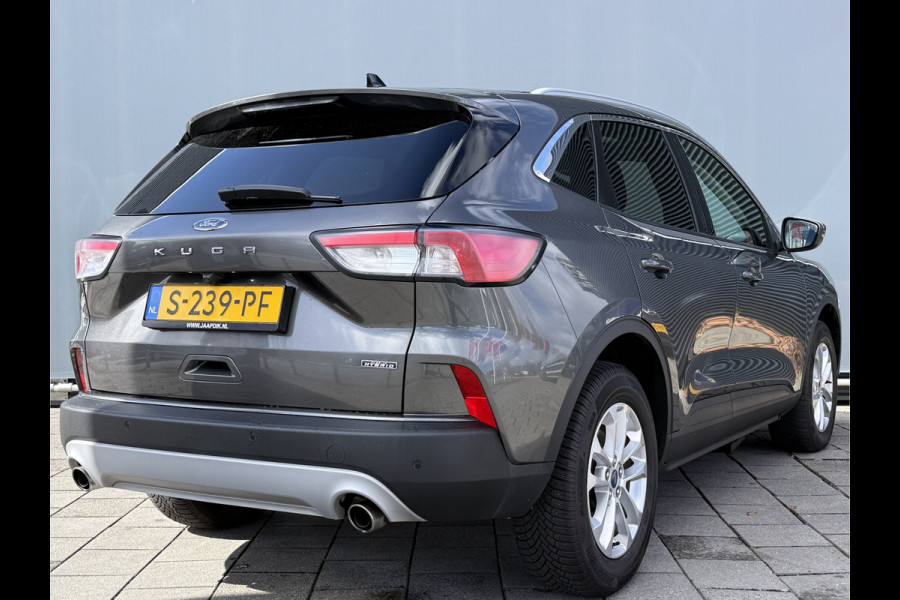 Ford Kuga BWJ 2023 | 2.5 PHEV 225PK Titanium | PANO DAK | CAMERA A | CARPLAY | CLIMA | CRUISE | NAVI | PRIV. GLAS | MULTIFUNCT. STUUR | LMV