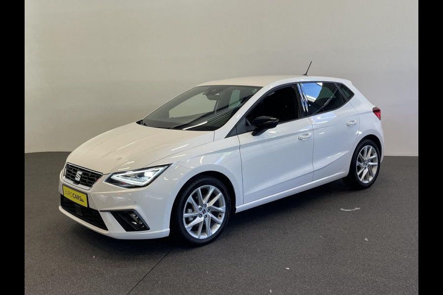 Seat Ibiza 1.0 110pk TSI DSG FR | Climate control | Cruise control | LED | Voorstoelen verwarmd | Parkeersensoren | Navigatie | Apple Carplay/ Android Auto |