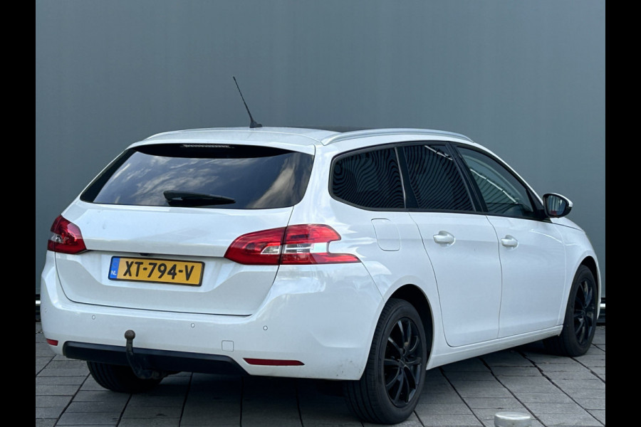 Peugeot 308 SW BWJ 2019 | 1.5HDI 131PK Executive | TREKHAAK | LEER | PANO DAK | PDC 2X | CLIMA | NAVI | CAMERA A |